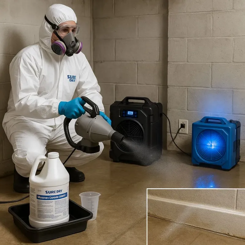 Sanitization and Odor Removal process in Bunk Foss, WA